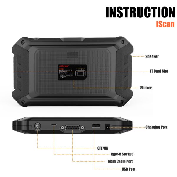 OBDSTAR iScan HARLEY DAVIDSON Motorrad Diagnose Tool und Key Programmer – Bild 8